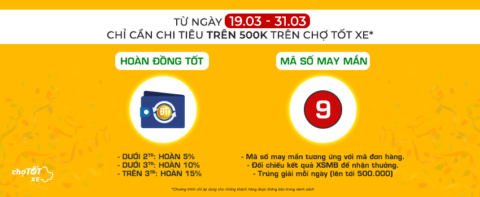 CHỢ TỐT XE TƯNG BỪNG KHUYẾN MÃI, ĐÓN GIAO DIỆN MỚI