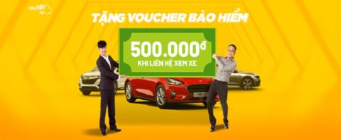 Xem xe Chợ Tốt, nhận ngay voucher 500k từ PTI!