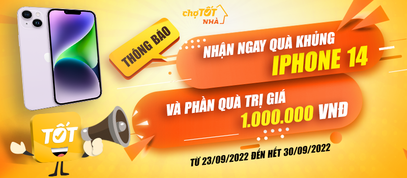 “Tiêu thả ga, nhận quà sảng khoái” cùng Chợ Tốt Nhà