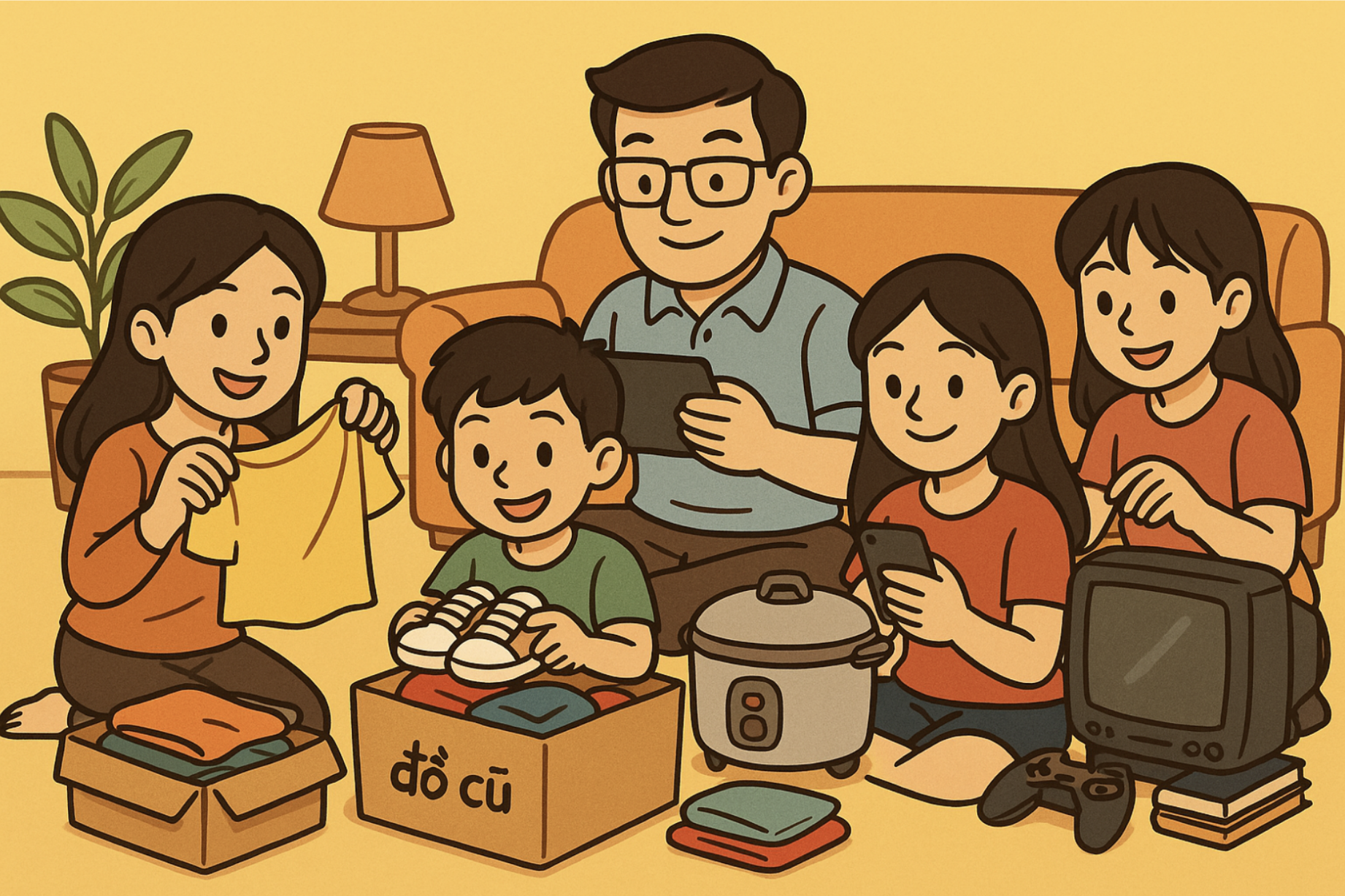 Từ một nhiệm vụ nhỏ, mở ra thói quen bán đồ thông minh cho cả nhà