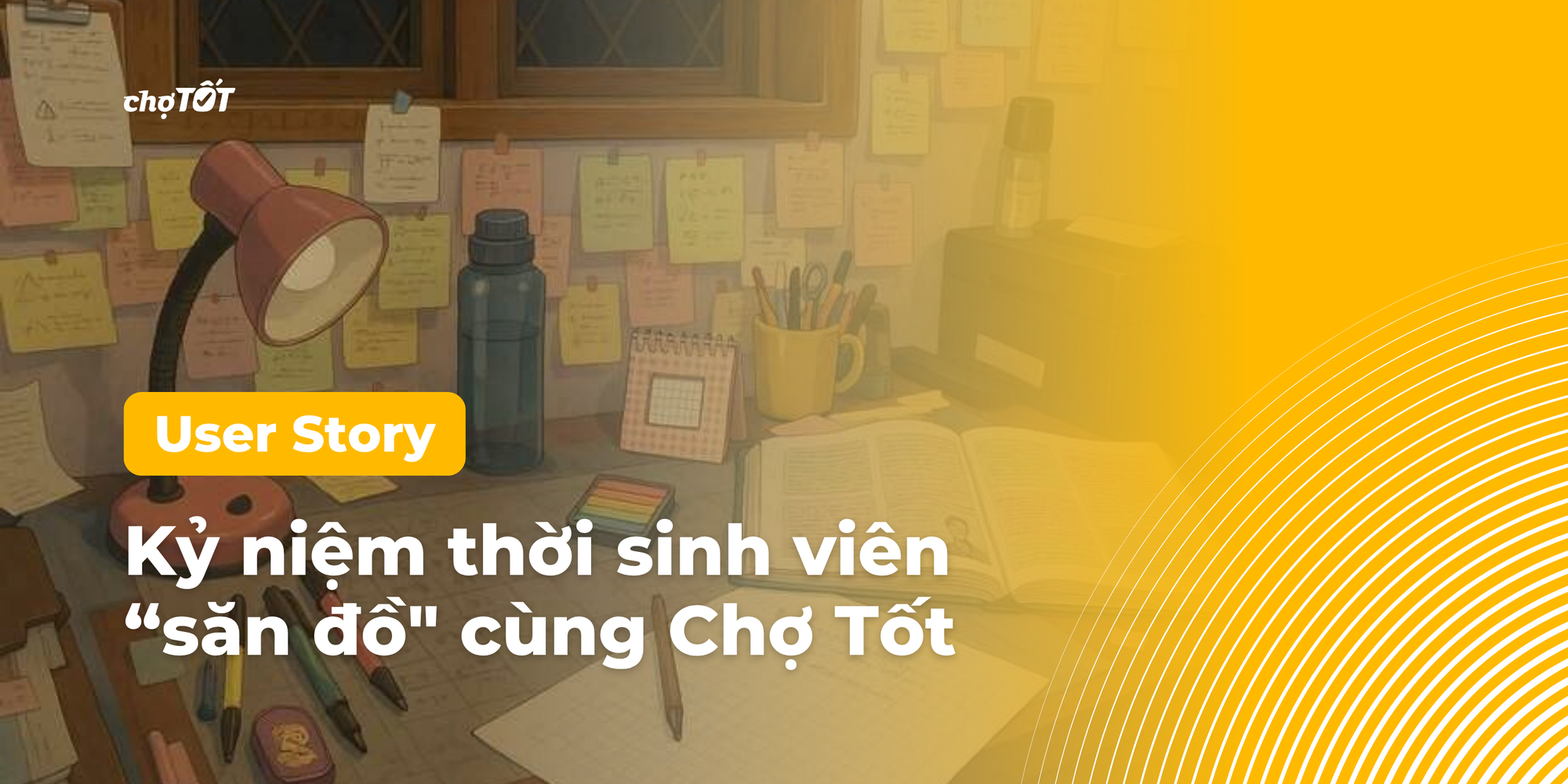 User Story #9: Thời Sinh Viên “Săn Đồ” Chợ Tốt – Hành Trình Sống Tối Giản, Tiết Kiệm và Thật Tốt