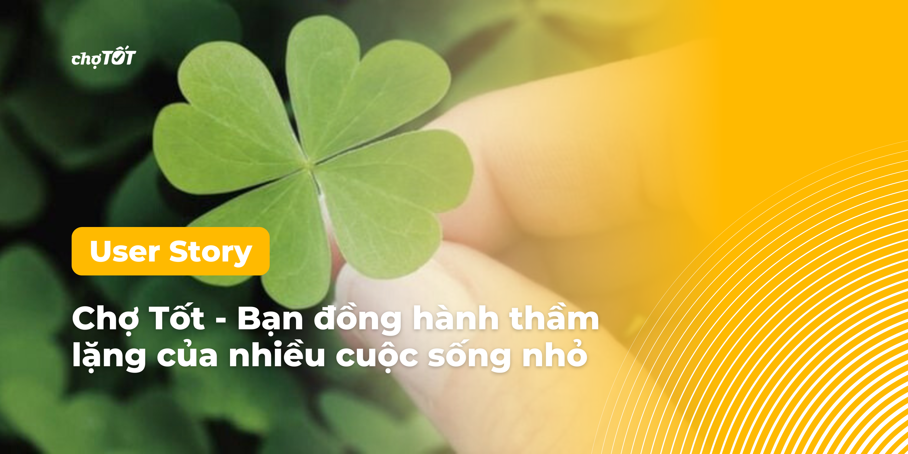 User Story #11: Chợ Tốt – Bạn đồng hành thầm lặng của nhiều cuộc sống nho nhỏ trong thế giới rộng lớn