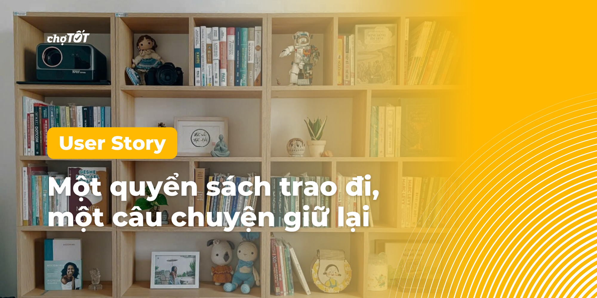 User Story #1: Một quyển sách trao đi, một câu chuyện giữ lại