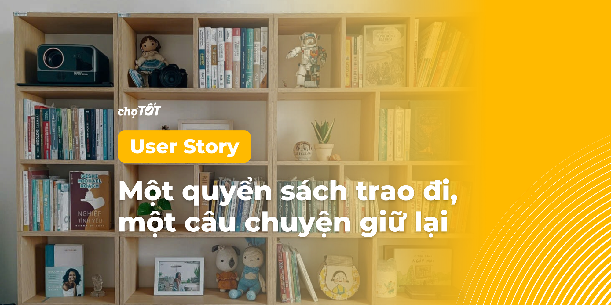User Story #1: Một quyển sách trao đi, một câu chuyện giữ lại