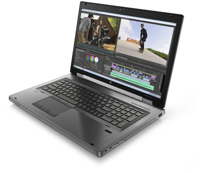 HP EliteBook 8770w nổi bật với gam màu xám nổi. Ảnh: www8.hp.com