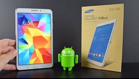 Galaxy Tab 4 8.0 với màn hình IPS chống chóivà có độ phân giải cao. Nguồn:samsung.com