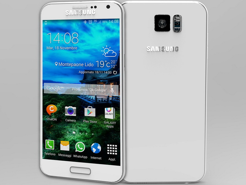 Samsung Galaxy S6 vừa ược ra mắt vào ngày 11/04/2015. Ảnh: dantri.com.vn