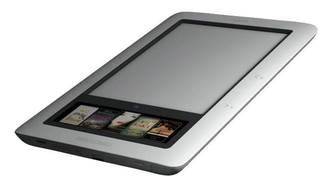 Chiếc Barnes & Noble Nook Simple Touch (Nguồn: engadget.com)