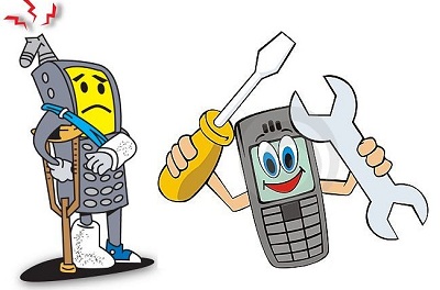 Có rất nhiều cửa hàng điện tử gia dụng vẫn xử lý điện thoại bị rơi xuống nướcrất tốt – nguồn: fptshop.com