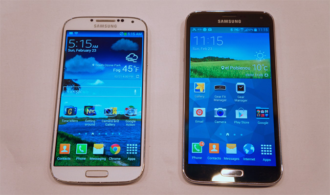 Galaxy S5 (Nguồn: http://www.phonearena.com/)