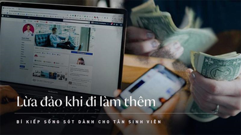 Sinh viên rất dễ bị lừa đảo khi tìm việc làm thêm tại nhà TpHCM Sinh viên rất dễ bị lừa đảo khi tìm việc làm thêm tại nhà TpHCM