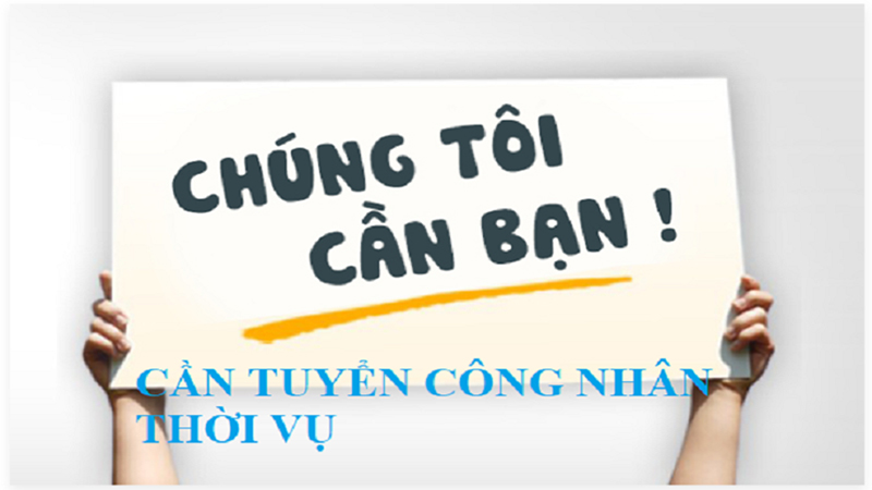 Công ty tuyển công nhân Công ty tuyển công nhân