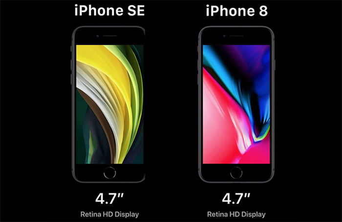 IPhone SE 2020 giống hoàn toàn với chiếc iPhone 8 được Apple cho ra mắt trước đây IPhone SE 2020 giống hoàn toàn với chiếc iPhone 8 được Apple cho ra mắt trước đây