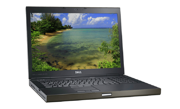 Một laptop dell Precision cũ chất lượng được rao bán
