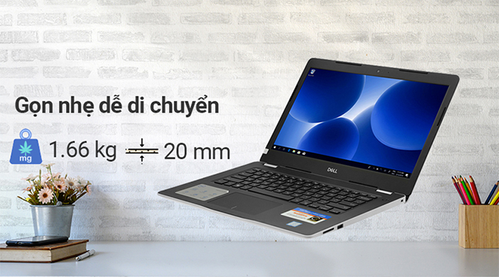 Dell Inspiron 14 3480 được trang bị chip Intel Core i3-8145U, xung nhịp tối đa 3.9GHz, bộ nhớ 4GB RAM và ổ cứng HDD dung lượng 1TB Dell Inspiron 14 3480 được trang bị chip Intel Core i3-8145U, xung nhịp tối đa 3.9GHz, bộ nhớ 4GB RAM và ổ cứng HDD dung lượng 1TB