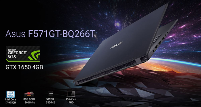 Asus F571GT-BQ266T sở hữu sức mạnh Core i7-9750H, SSD 512GB + 32GB Optane cùng sự hậu thuẫn của GTX 1650 4GB Asus F571GT-BQ266T sở hữu sức mạnh Core i7-9750H, SSD 512GB + 32GB Optane cùng sự hậu thuẫn của GTX 1650 4GB