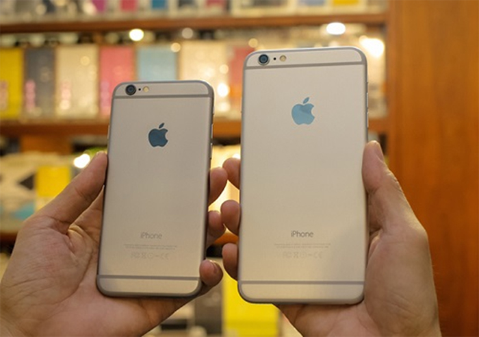 iPhone 6 Plus là phiên bản phóng to của iPhone 6.