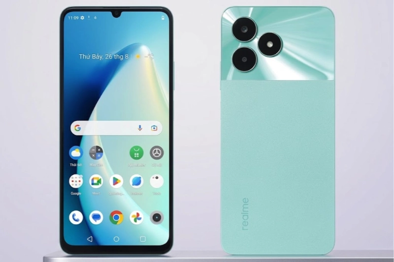 Realme C51 gây chú ý với công nghệ sạc siêu nhanh SuperVOOC 33W