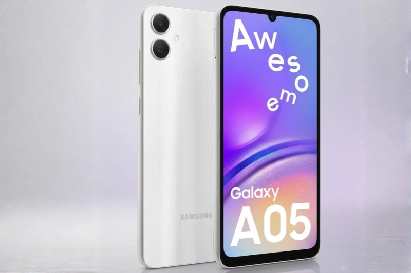 Samsung Galaxy A05 và khả năng hiển thị màu sắc tươi tắn đặc trưng của hãng