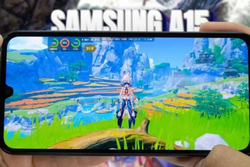 Samsung Galaxy A15 chiến game tốt với helio g99 và amoled