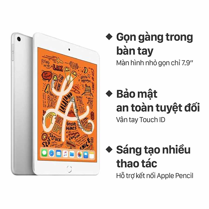 iPad mini 5 sở hữu nhiều tính năng vượt trội iPad mini 5 sở hữu nhiều tính năng vượt trội