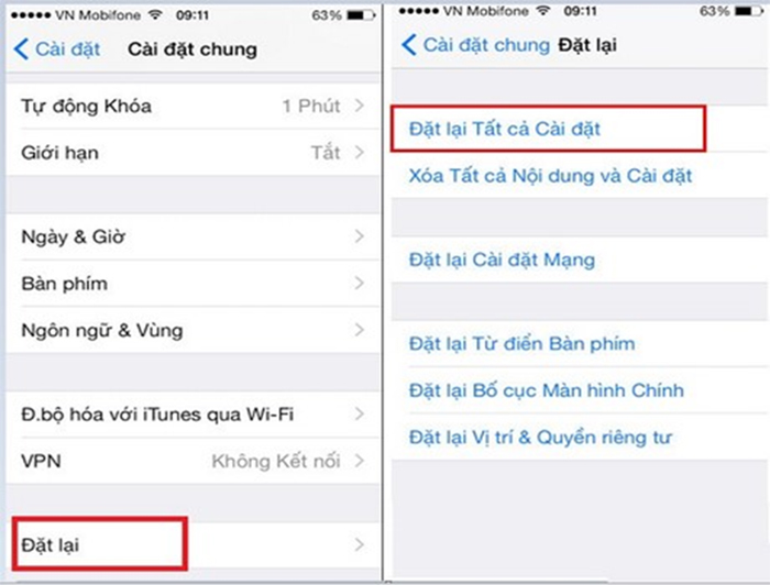 Trong trường hợp nguyên nhân là do lỗi phần mềm bạn hãy Restore lại máy của bạn bằng cách đưa iPhone 7 về chế DFU Trong trường hợp nguyên nhân là do lỗi phần mềm bạn hãy Restore lại máy của bạn bằng cách đưa iPhone 7 về chế DFU