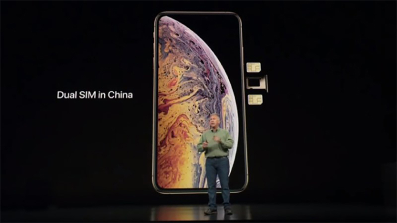 iPhone xs max 1 sim và 2 sim khác gì