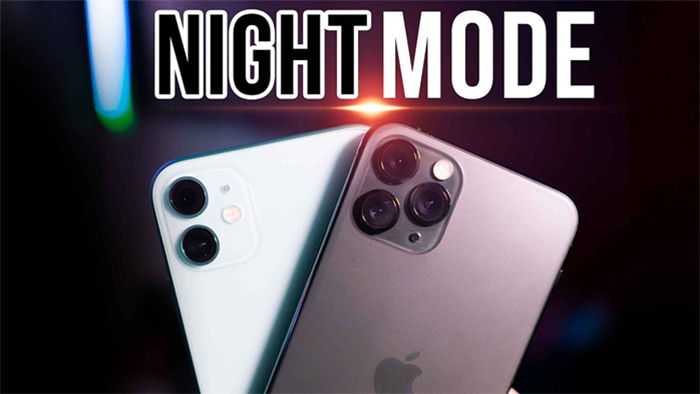 Công nghệ night mode được tích hợp để máy ảnh chụp thiếu sáng tốt hơn