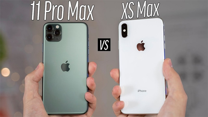 iPhone XS Max và Pro Max đều có màn hình lớn 6,5 inch
