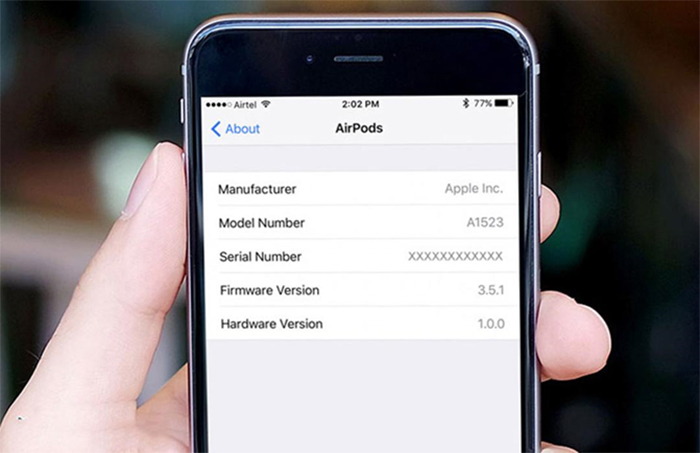 Cập nhật lên firmware iPhone mới nhất để sửa lỗi Touch ID