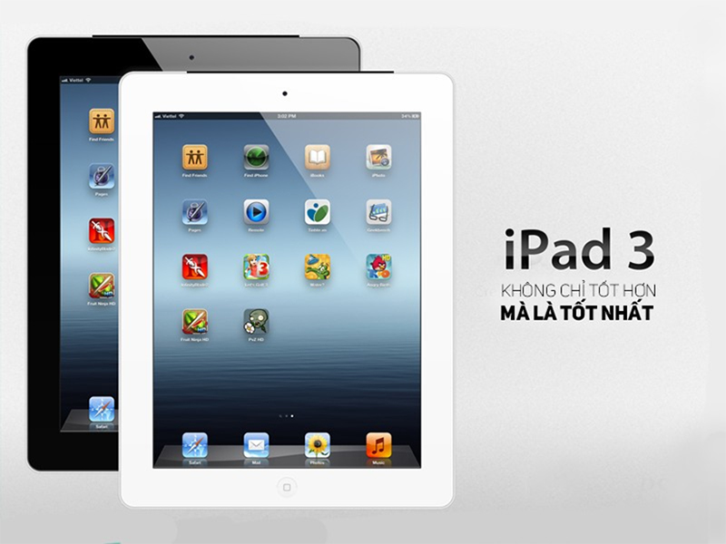 Đánh giá chi tiết cấu hình iPad 3 kèm thông số kỹ thuật