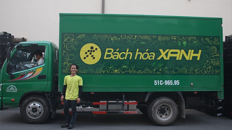 bách hóa xanh tuyển dụng tài xế