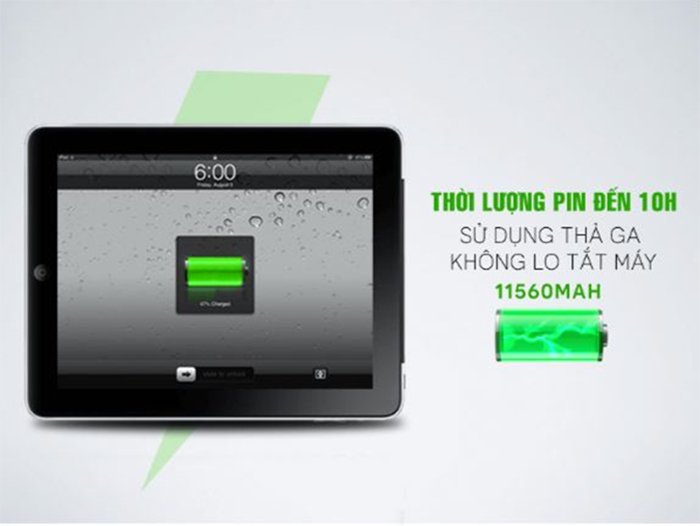 Thời lượng pin vượt trội của ipad mini 4 Thời lượng pin vượt trội của ipad mini 4