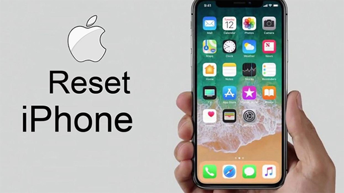 Khôi phục cài đặt gốc cho iPhone X để sửa lỗi không nhận sim Khôi phục cài đặt gốc cho iPhone X để sửa lỗi không nhận sim