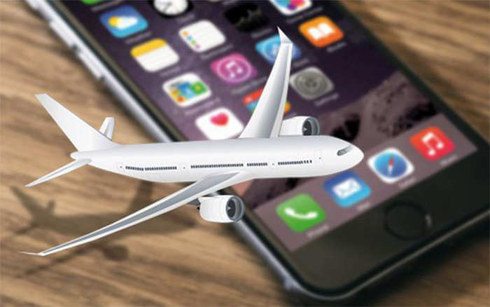 Bật tắt chế độ máy bay để sửa lỗi iPhone X sóng yếu