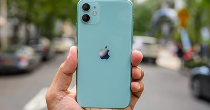 iPhone 11 là một trong ba phiên bản được ra mắt năm 2019