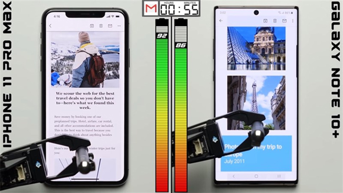 So về hiệu năng thì 11 Pro Max tốt hơn Note 10 Plus So về hiệu năng thì 11 Pro Max tốt hơn Note 10 Plus