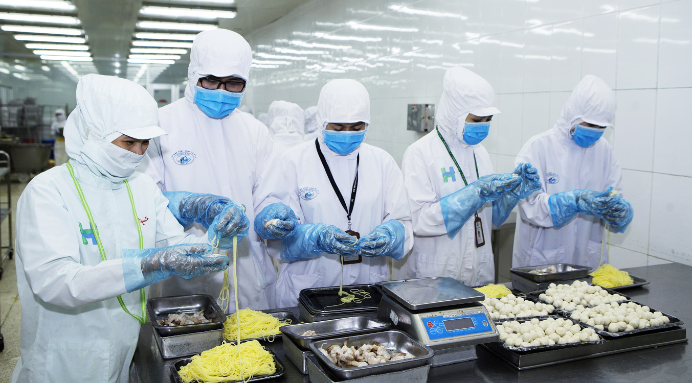 Việc làm chế biến thực phẩm