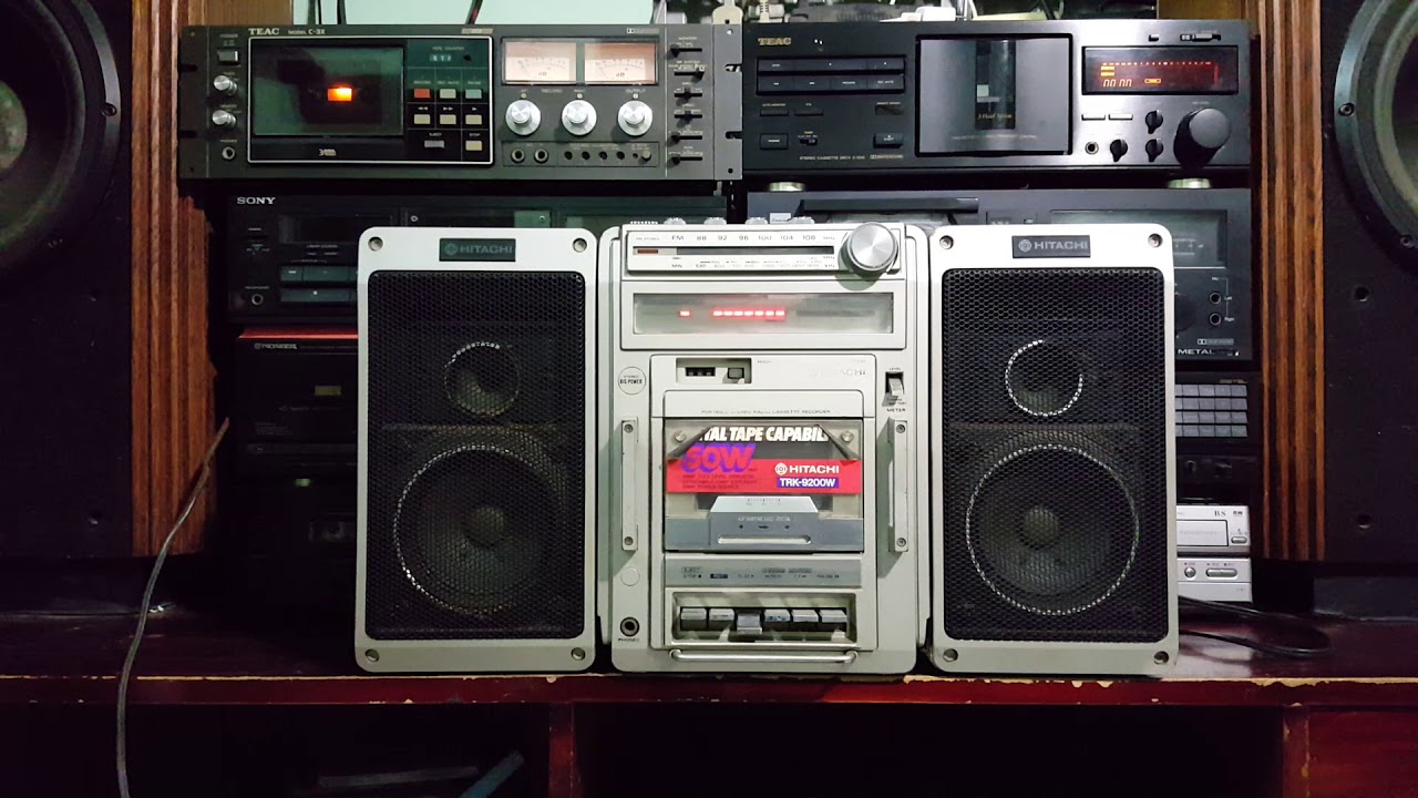 radio cassette sony