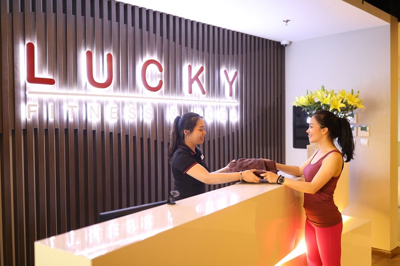 Nhân viên lễ tân, thu ngân phòng Gym