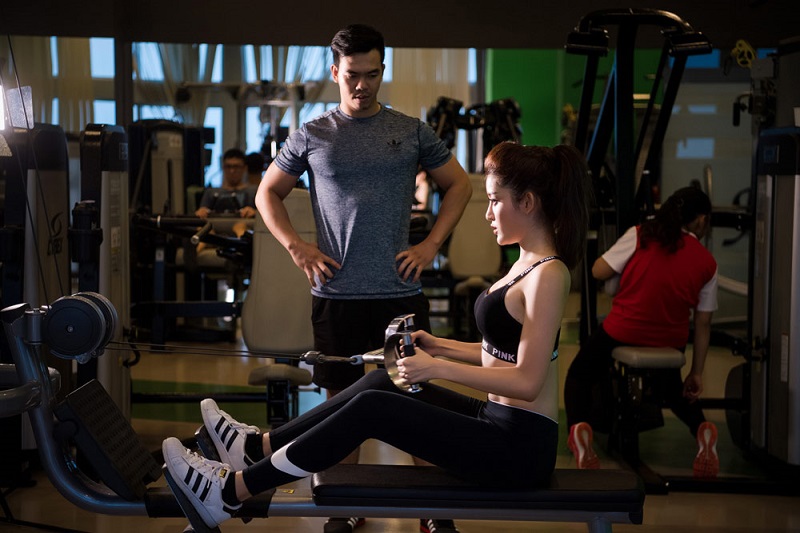 Nhân viên PT phòng Gym