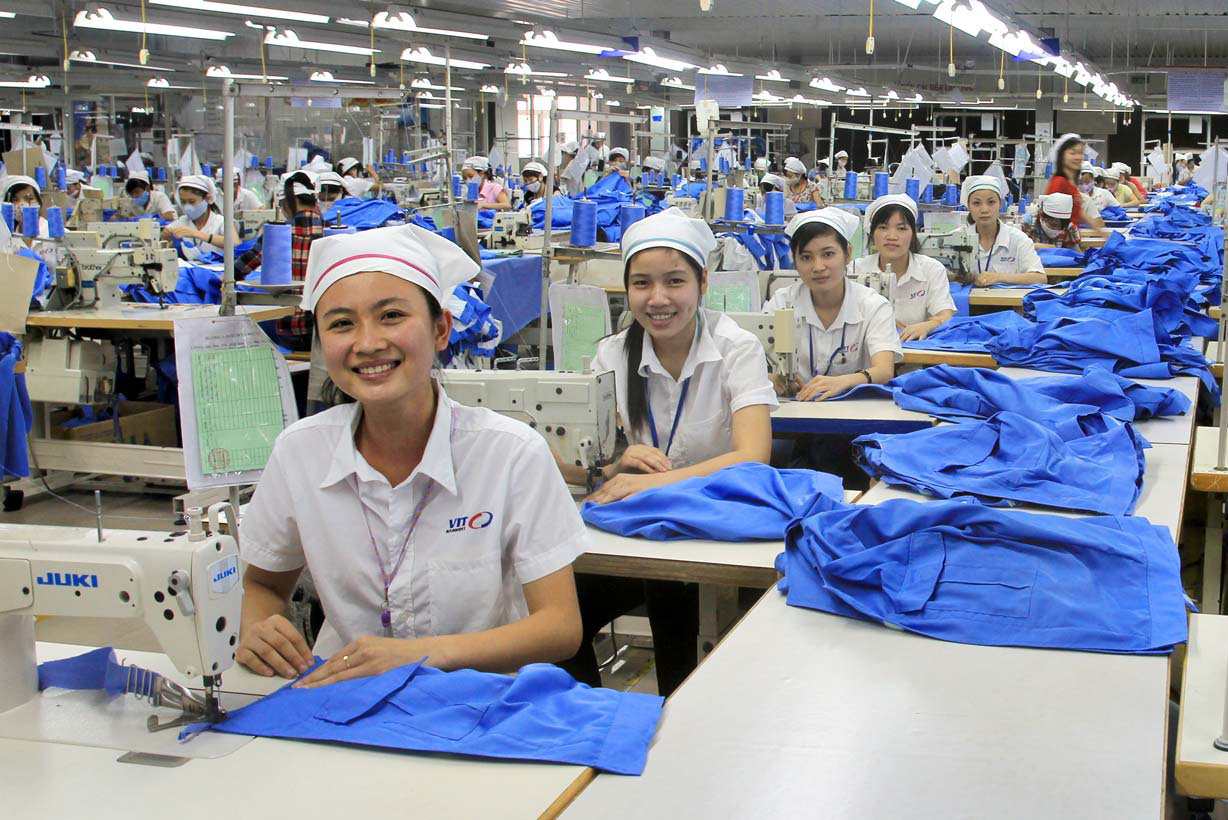 Công nhân khu công nghiệp Biên Hoà