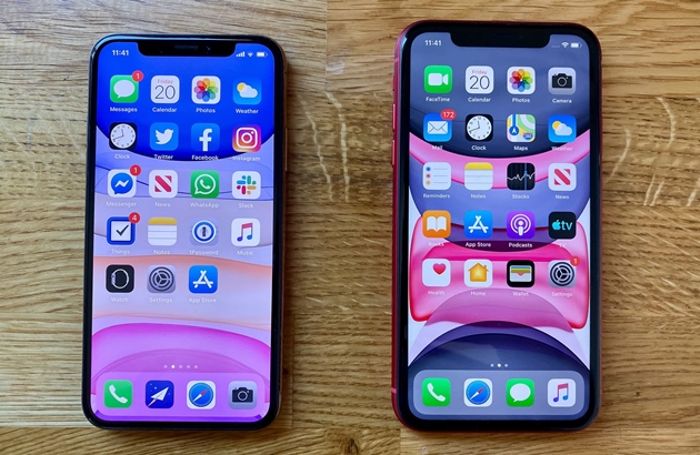 So sánh màn hình iPhone 11 và 11 Pro không quá khác biệt