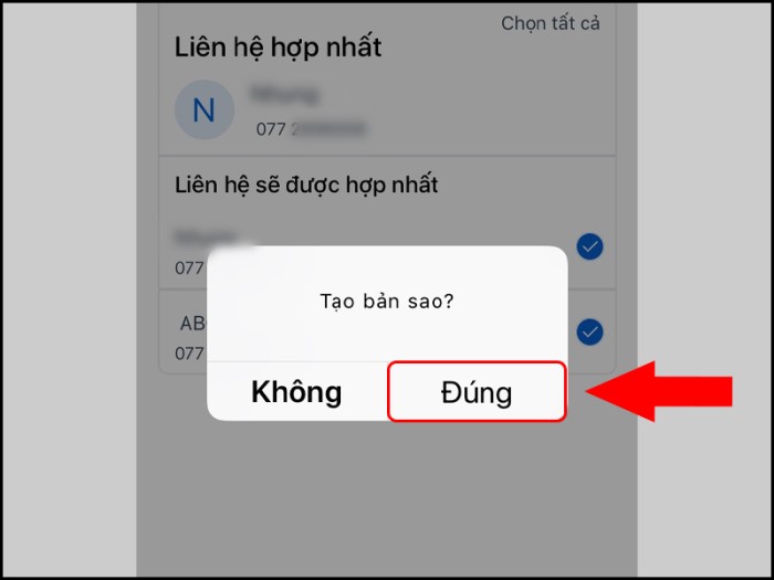 Cách xóa danh bạ trùng lặp trên iPhone bằng Cleaner Master - Bước 3