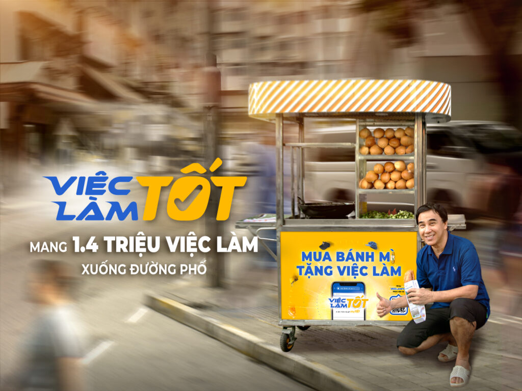 Chiến dịch mua bánh mì tặng việc làm tốt