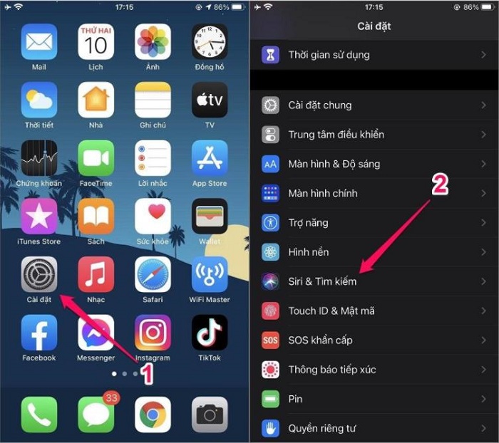 cách ẩn ứng dụng trên iphone