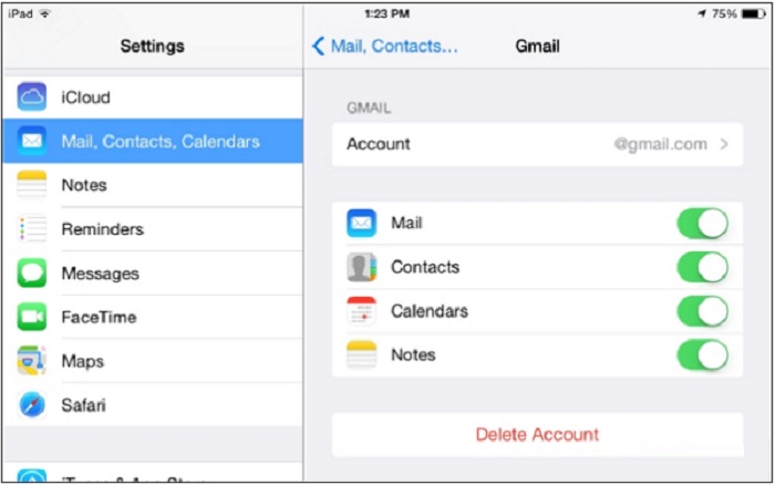 cách đăng xuất gmail trên điện thoại