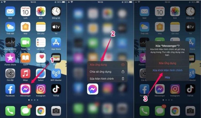 ẩn ứng dụng trên iphone