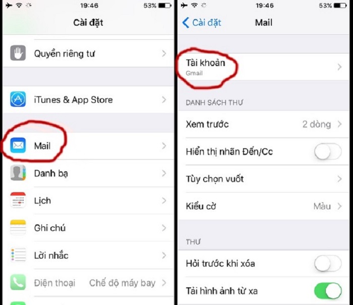 cách đăng xuất gmail trên điện thoại khác
