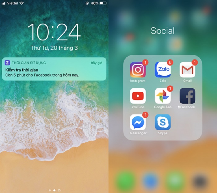 cách khoá ứng dụng trên iphone
